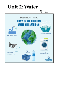 Water: Importance, Scarcity, Pollution, Conservation & Earth Day
