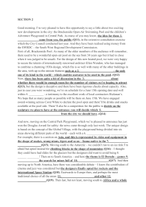 City Developments, Heyerdahl, Business Management Transcript