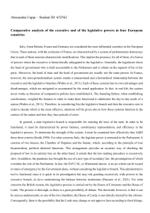 Comparative Analysis: Executive & Legislative Powers in Europe
