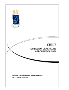 Manual de Mantenimiento de Aero Clubes de Chile