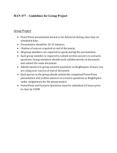 Group Project Guidelines - HAN 477