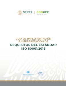 Gu&iacute;a ISO 50001:2018 Implementaci&oacute;n e Interpretaci&oacute;n