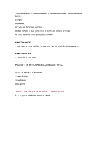 Notas de clase sobre Gesti&oacute;n de Producci&oacute;n y Costos