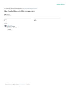 Handbook of Financial Risk Management &ndash; Companion Book: Solutions & Exercises