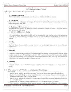 Computer Networking Basics: Characteristics, Proxy, Topologies, LAN