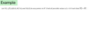Multivariable Calculus & Vector Geometry Examples | Math Problems