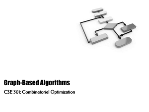 Graph Algorithms: Negative Weights & Bellman-Ford