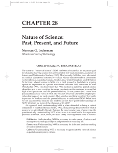 Nature of Science: Past, Present, Future | Science Education