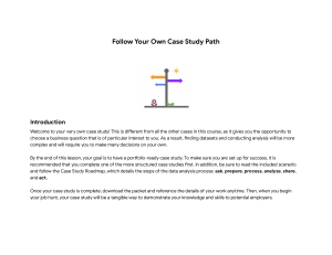 Data Analysis Case Study Guide: Build Your Portfolio & Skills