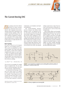 Current-Steering DAC Design Principles