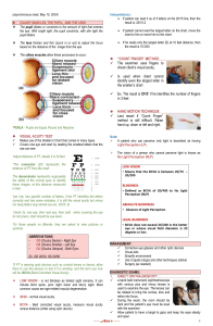 Eye Anatomy, Vision Tests & Disorders: Ophthalmology Study Guide