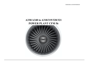A318/319/320/321 CFM56 Power Plant Training Manual | A330/A340 Transition
