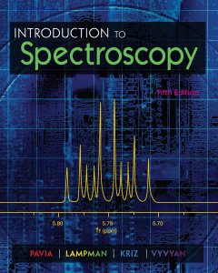 Introduction to Spectroscopy, Fifth Edition: Organic Chemistry Textbook