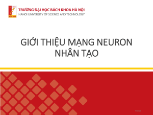 Introduction to Artificial Neural Networks (ANN) - Perceptron & MLP