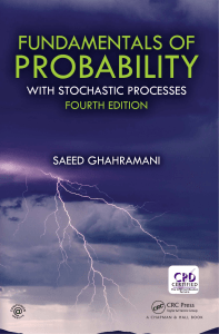 Fundamentals of Probability with Stochastic Processes - 4th Edition Textbook