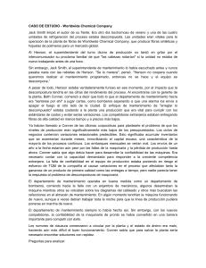 Estudio de caso: Mantenimiento reactivo en una planta qu&iacute;mica