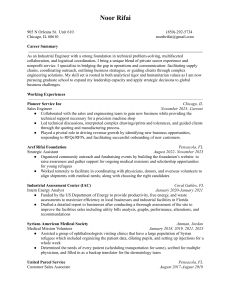 NoorRifai2025 Resume