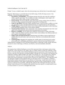 Wind Energy Issues: AI Response Analysis & Improvements