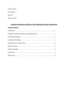 Manufacturing Efficiency & Workforce Displacement