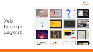 Web Design Layout & UX Design Principles