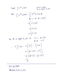 Exemplo de Integrais Trigonom&eacute;tricas: Integra&ccedil;&atilde;o de C&aacute;lculo