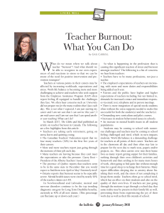 Teacher Burnout: Causes, Symptoms & Prevention