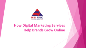 Digital Marketing Services: Grow Your Brand Online