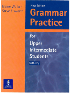 Grammar Practice for Upper Intermediate Students