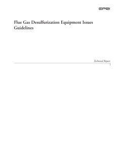 FGD Equipment Issues Guidelines: Maintenance & Cost Reduction Strategies