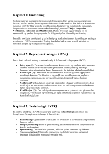 IVVQ Testning i Systemudvikling: En Akademisk Fremstilling