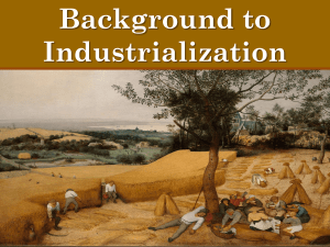 Factors Leading to British Industrialization: Agricultural Revolution