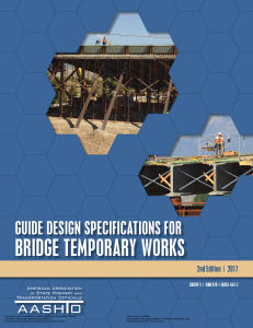 AASHTO Guide Design Specifications for Bridge Temporary Works (2nd Ed.)