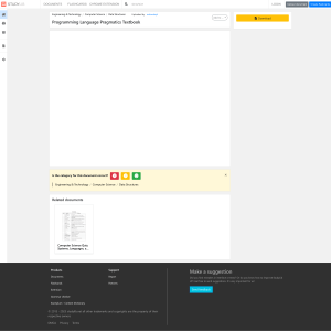 Programming Language Pragmatics Textbook