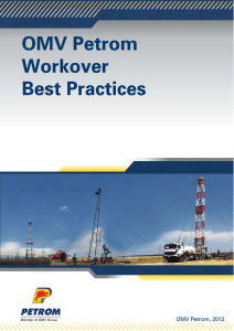 OMV Petrom Workover Best Practices Manual