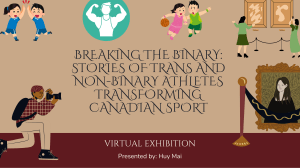 Trans & Non-Binary Athletes: Transforming Canadian Sport