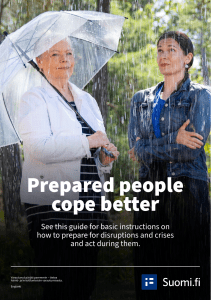 Emergency Preparedness Guide: Coping with Disruptions