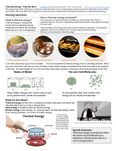Thermal Energy Explained: Heat, Molecules, and States of Matter