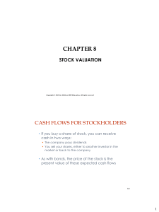 Stock Valuation Guide | Dividend Growth Models