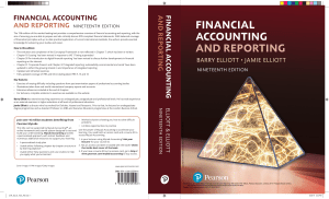 Financial Accounting and Reporting 19th Edition
