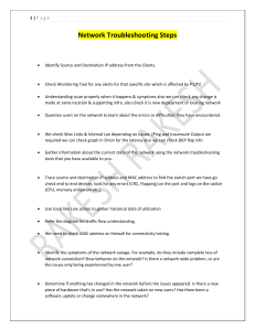 Network Troubleshooting Steps: Guide to Diagnosing Network Issues
