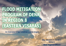 DENR Region 8 Flood Mitigation Program: Initiatives & Strategies Overview