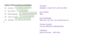 Study Notes: Presentation Skills, Career, Health, Community & More