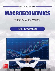 Macroeconomics: Theory and Policy, Fifth Edition by D. N. Dwivedi
