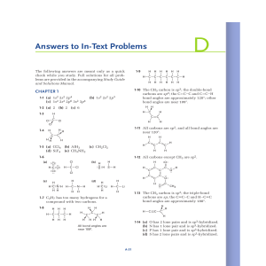 Organic Chemistry Solutions Manual: Answers to In-Text Problems