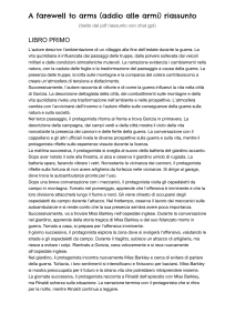 a farewell to arms riassunto