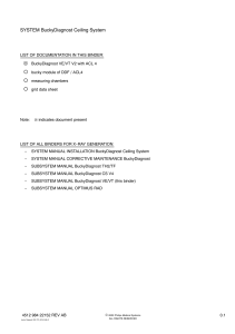 BuckyDiagnost VE/VT V2 Service Manual