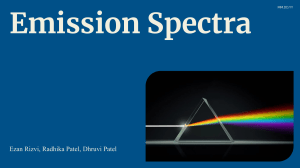 Emission Spectra: Hydrogen, Helium, Neon Analysis & Wavelength Calculation