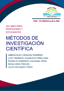 Métodos de Investigación Científica: Libro de texto