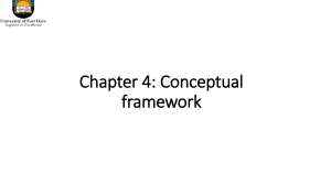 Conceptual Framework for Financial Reporting: Accounting Principles