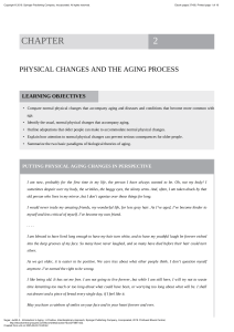 Physical Changes & Aging: Adaptations for Older Adults